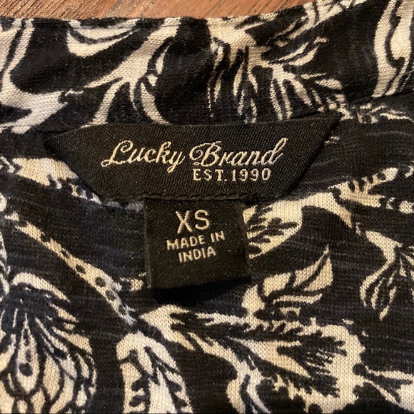 LUCKY BRAND BLOUSE - Picture 7 of 8